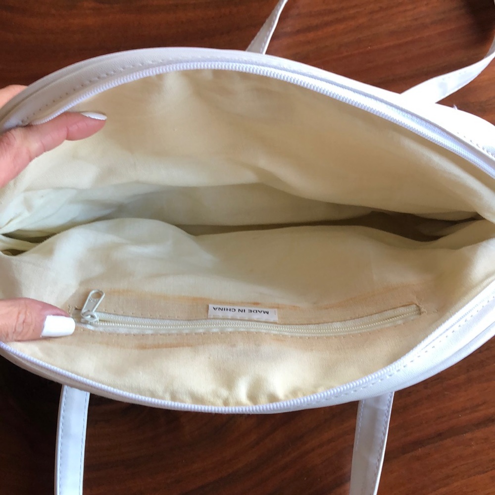 Vintage Leather Patchwork Bag - image 6